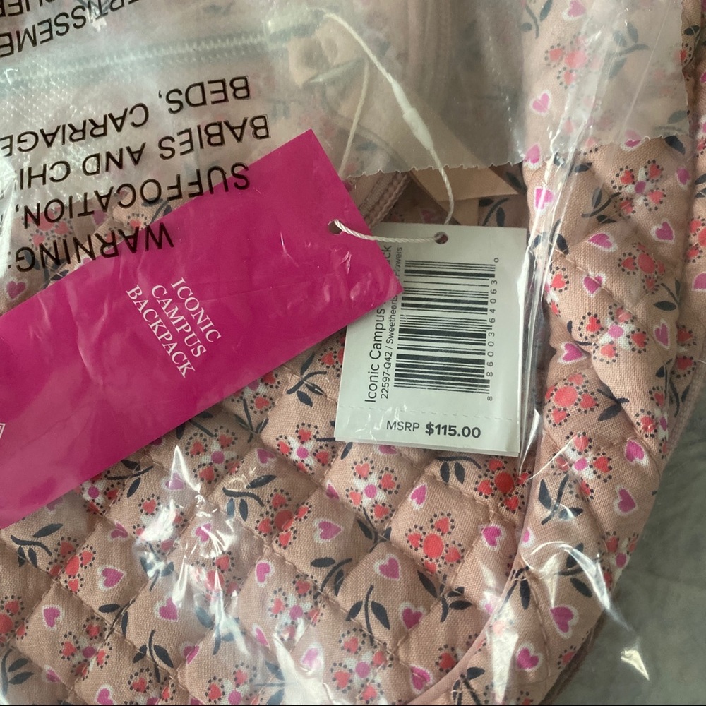 Sweethearts and flowers Iconic Campus Backpack - Picture 4 of 4